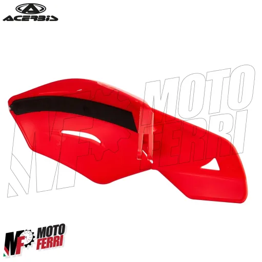 MF6413 Paramani Acerbis MX Uniko Rosso/Bianco Universale Moto Cross Enduro