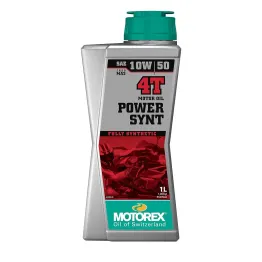 MF6414 Olio Motorex Power Synt 10W50 Sintetico 4T MA2 Moto KTM Husqvarna - 1Lt