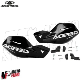 MF6416 Paramani Acerbis MX Uniko Nero / Bianco Universale Moto Cross Enduro 2