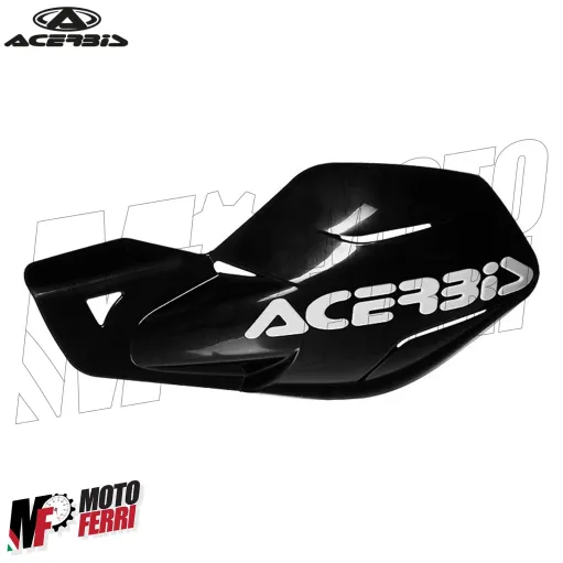 MF6416 Paramani Acerbis MX Uniko Nero / Bianco Universale Moto Cross Enduro