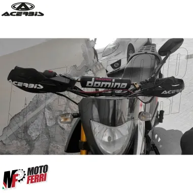 MF6416 Paramani Acerbis MX Uniko Nero / Bianco Universale Moto Cross Enduro