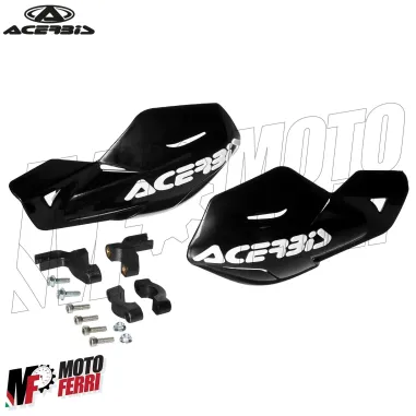 MF6416 Paramani Acerbis MX Uniko Nero / Bianco Universale Moto Cross Enduro