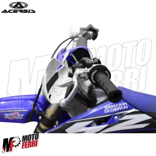 MF6417 Paramani Acerbis MX Uniko Bianco / Nero Universale Moto Cross Enduro