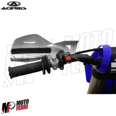 MF6417 Paramani Acerbis MX Uniko Bianco / Nero Universale Moto Cross Enduro