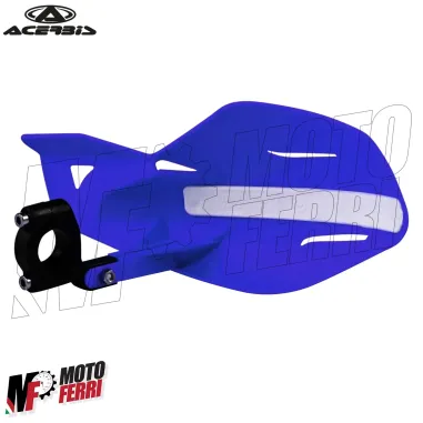 MF6418 Paramani Acerbis MX Uniko Blu / Bianco Universale Moto Cross Enduro