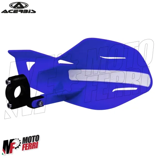 MF6418 Paramani Acerbis MX Uniko Blu / Bianco Universale Moto Cross Enduro