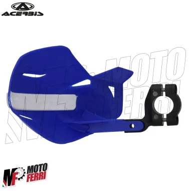 MF6418 Paramani Acerbis MX Uniko Blu / Bianco Universale Moto Cross Enduro
