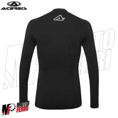 MF6420 Maglia Termica Tecnica Traspirante Acerbis X-Wind Nero Moto Scooter
