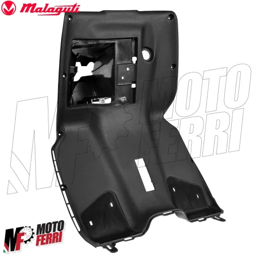 MF2904 - Paragambe Scudo Interno Nero Malaguti F12 50 100 Air dal 2000 al 2006
