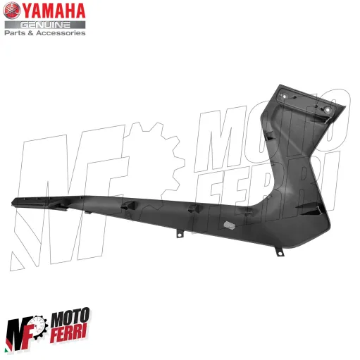 MF6434 Spoiler Pedana Sinistra Grigio Originale Yamaha XMax 125 250 (2005/2009)