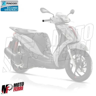 MF6437 Bilanciere Terminale Nero Originale Piaggio Medley 125 150 mod 2016/2024