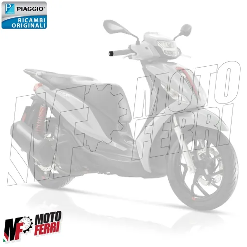 MF6437 Bilanciere Terminale Nero Originale Piaggio Medley 125 150 mod 2016/2024