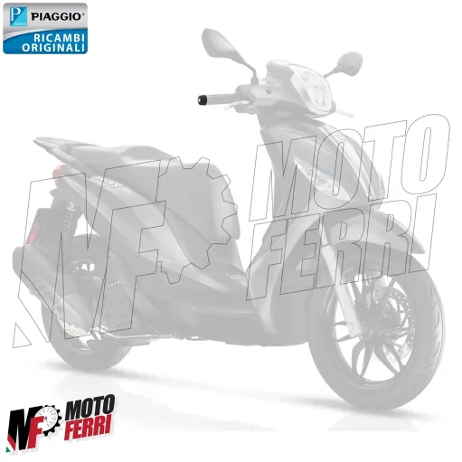 MF6437 Bilanciere Terminale Nero Originale Piaggio Medley 125 150 mod 2016/2024