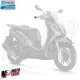 MF6437 Bilanciere Terminale Nero Originale Piaggio Medley 125 150 mod 2016/2024