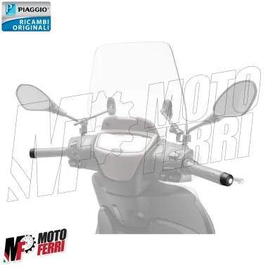 MF6437 Bilanciere Terminale Nero Originale Piaggio Medley 125 150 mod 2016/2024