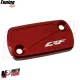 MF6438 Tappi Coperchi Vaschetta Freno CNC Rosso per Honda CRF 150 250 450 R X