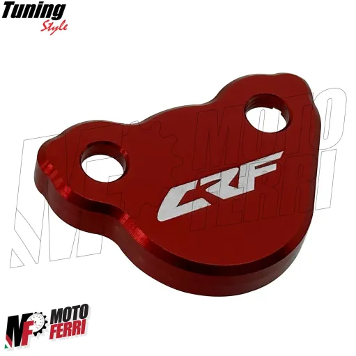 MF6438 Tappi Coperchi Vaschetta Freno CNC Rosso per Honda CRF 150 250 450 R X