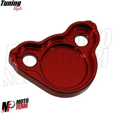 MF6438 Tappi Coperchi Vaschetta Freno CNC Rosso per Honda CRF 150 250 450 R X
