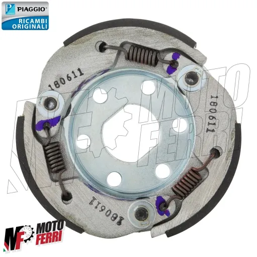 MF6440 Kit Frizione + Campana Originale Piaggio Gilera 50cc 2T 4T Zip NRG Runner