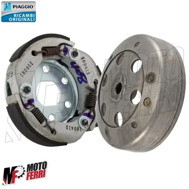 MF6440 Kit Frizione + Campana Originale Piaggio Gilera 50cc 2T 4T Zip NRG Runner