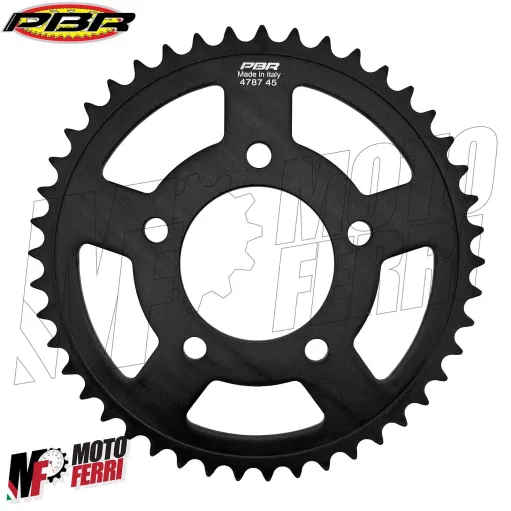 MF6444 - Corona PBR 45 Denti Passo 520 per Honda XL Transalp 750 mod 2023/2024