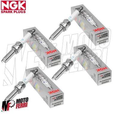 MF6446 - 4X Candela NGK SILMAR8A9S Iridio Honda CRF 1000 L Africa Twin 2016/2020