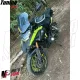 MF6638 Kit Copriraggi Copri Raggi Ruote Verde Moto Enduro Cross Motard 72 Pezzi