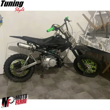 MF6638 Kit Copriraggi Copri Raggi Ruote Verde Moto Enduro Cross Motard 72 Pezzi