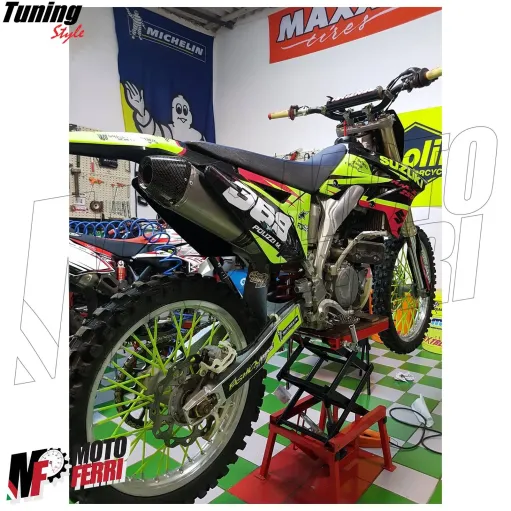 MF6638 Kit Copriraggi Copri Raggi Ruote Verde Moto Enduro Cross Motard 72 Pezzi