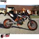 MF6638 Copriraggi Copri Raggi Ruote Arancione Moto Enduro Cross Motard 72 Pezzi