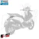 MF6464 Stop Freccia Posteriore Destra Led Piaggio Beverly 125 300 350 2010/2020