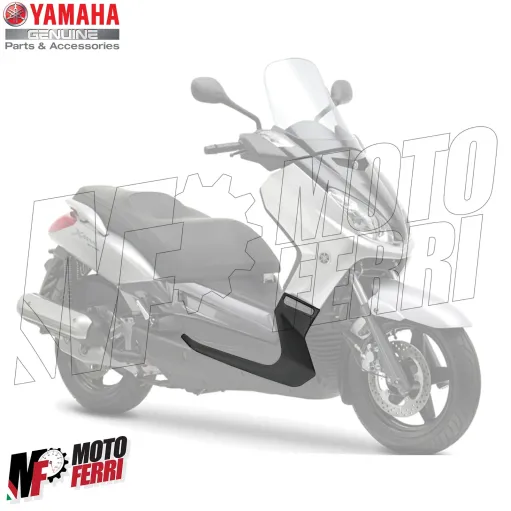 MF6467 - Spoiler Pedana Destro Nero Originale Yamaha XMax 125 250 (2005/2009)