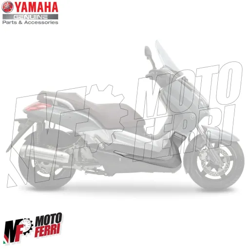 MF6468 - Spoiler Pedana Destro Grigio Originale Yamaha XMax 125 250 (2005/2009)