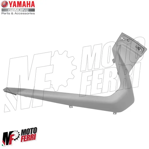 MF6468 - Spoiler Pedana Destro Grigio Originale Yamaha XMax 125 250 (2005/2009)