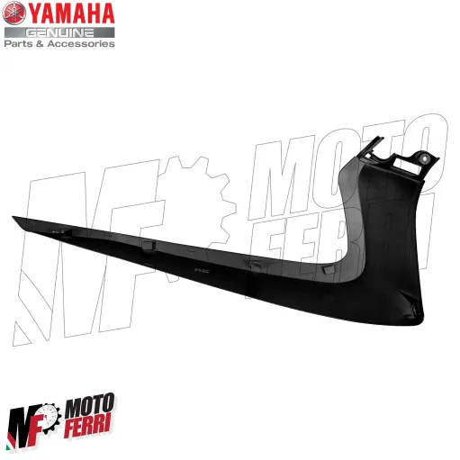 MF6471 Spoiler Pedana Sinistra Nero Originale Yamaha XMax 250 mod 2011 2012 2013