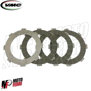 MF6474 Kit Dischi Guarniti VMC per Frizione 7 / 8 Molle Vespa PX 125 150 200