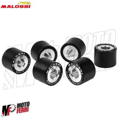 MF6475 Rulli Massette Malossi Variatore 16x13 Grammi 4.4 per Scooter 50 cc