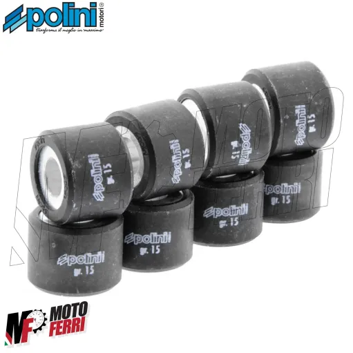 MF6487 Rulli 15 grammi 25X19 Variatore Originale Polini Malossi Gilera GP 800 Aprilia SRV 850