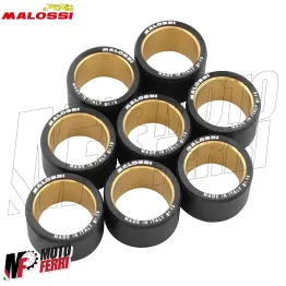 MF6490 Kit 8 Rulli Malossi 25X17 Gr 15 per Piaggio Beverly Gilera Nexus 400 500 2