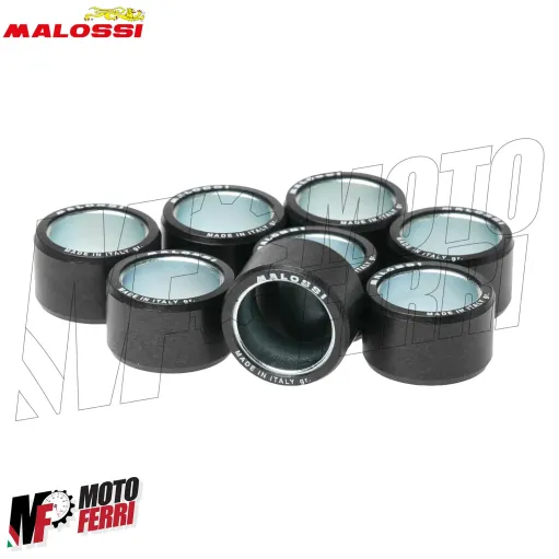 MF6491 Kit 8 Rulli Malossi 25X17 Gr 14 per Piaggio Beverly Gilera Nexus 400 500
