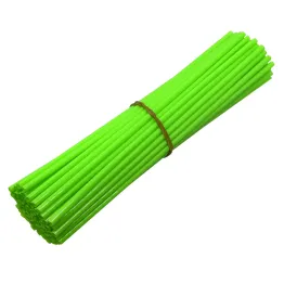 MF6638 Kit Copriraggi Copri Raggi Ruote Verde Moto Enduro Cross Motard 72 Pezzi