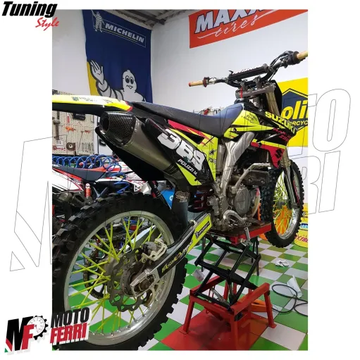MF6638 Kit 72 Copriraggi Copri Raggi Ruote Giallo Fluo Moto Enduro Cross Motard
