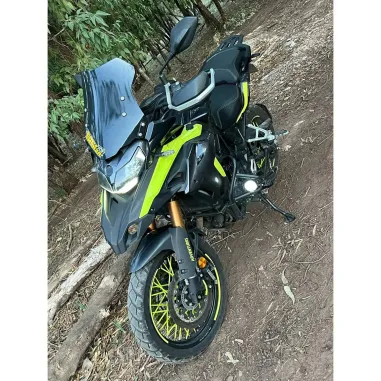 MF6638 Kit 72 Copriraggi Copri Raggi Ruote Giallo Fluo Moto Enduro Cross Motard