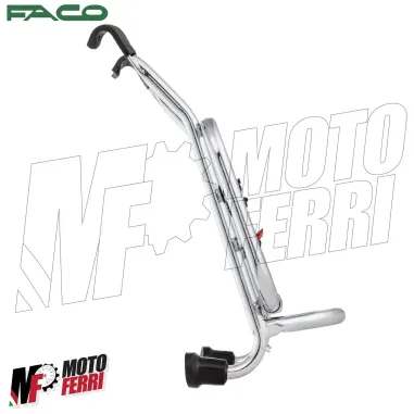 MF6494 Portapacchi Anteriore Cromo Faco per Vespa GTS 125 300 HPE mod 2019 / 2024