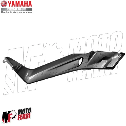 MF6495 Carena Tunnel Sinistra Grigio Met Originale Yamaha XMax 125 250 2005/2009