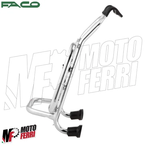 MF3883 Portapacchi Anteriore Cromo Faco per Vespa GTS 125 250 300 mod 2003 / 2018