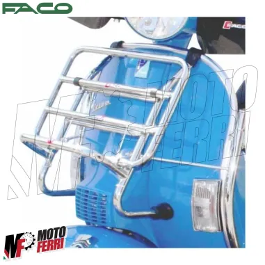 MF3882 Portapacchi Anteriore Cromato Faco Vespa 50 125 150 200 Special ET3 PX PE