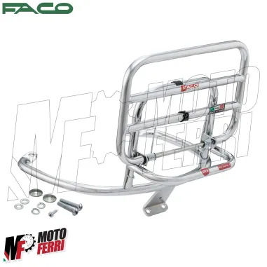 MF1962 Portapacchi Post Ribaltina Cromo Faco Vespa GTS 125 250 300 mod 2005/2024