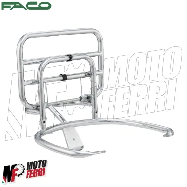 MF1962 Portapacchi Post Ribaltina Cromo Faco Vespa GTS 125 250 300 mod 2005/2024