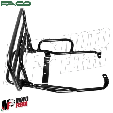 MF3881 Portapacchi Posteriore Nero con Maniglie Faco Vespa PK 50 125 S XL FL HP